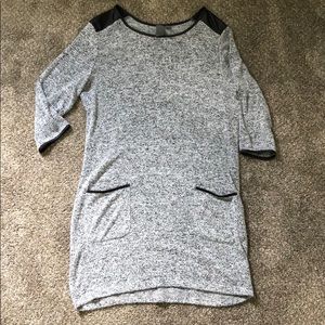 Francesca’s mini sweater dress